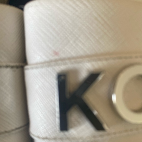 Michael Kors Wedges (White) w/Silver Hardware - Picture 7 of 12